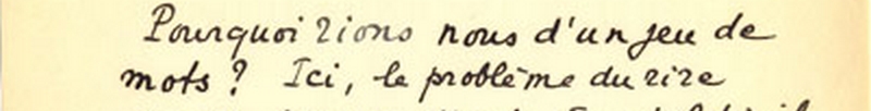 Les notes sur le rire de Marcel Pagnol