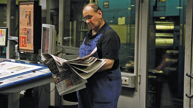 L'avenir de la presse au cœur des liens de la semaine (Capture du documentaire Presse :vers un monde sans papier ? Diffusé sur Arte