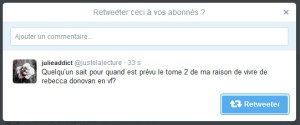 Commenter un tweet sur Twitter.com