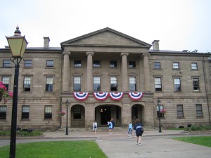 Le parlement de l'Île-du-Prince-Édouard. 