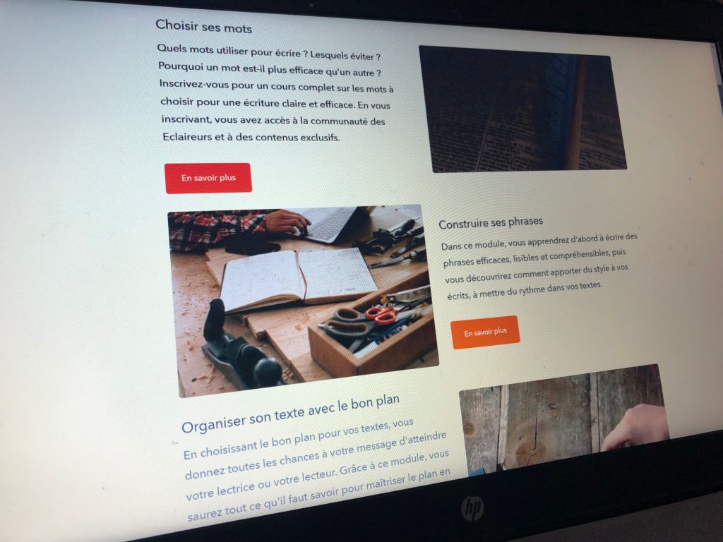 EcrireClair.net : premier bilan